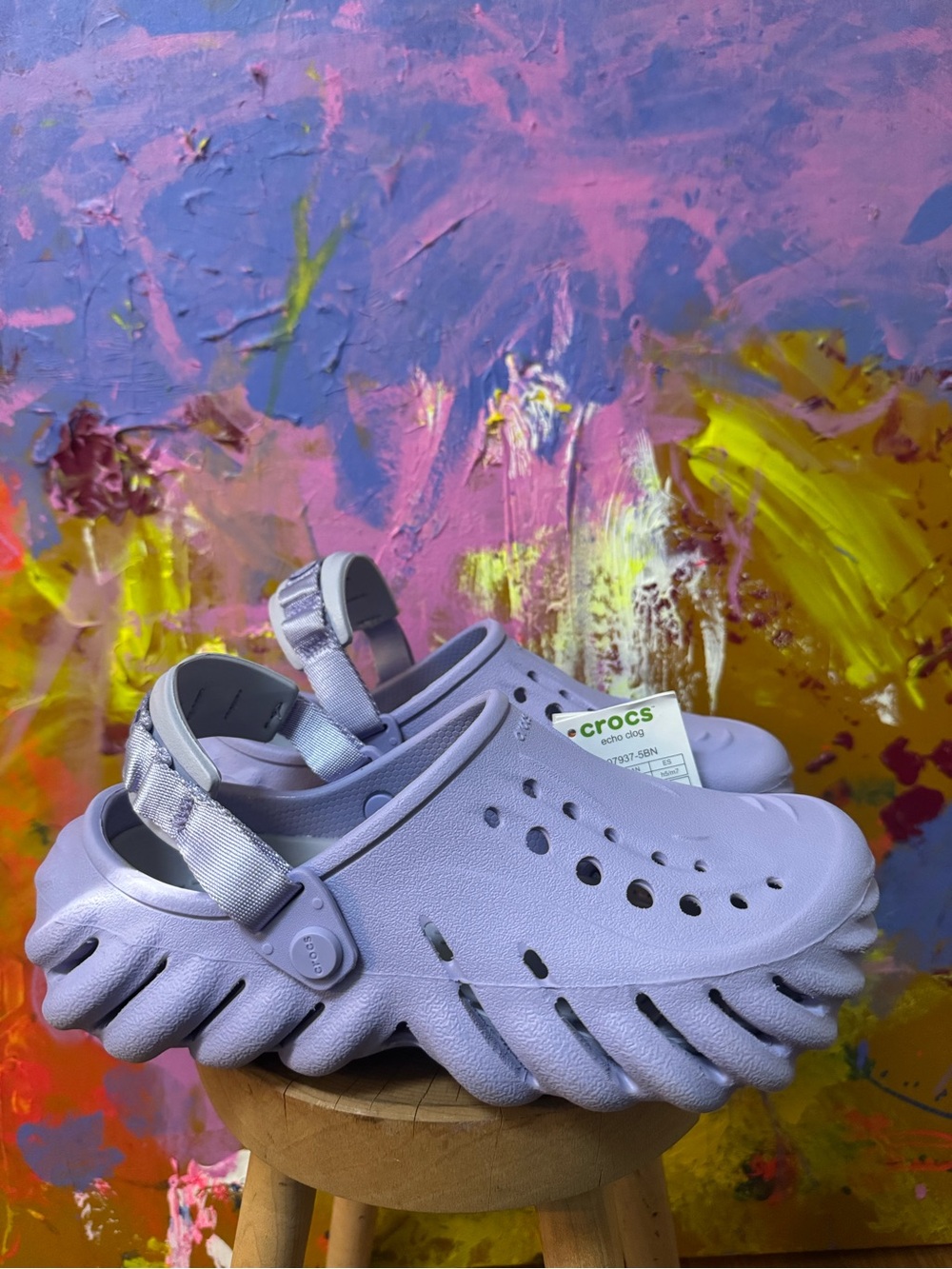 CROC ECHO clogs lavender size m5/w7